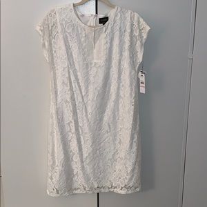 Laundry By Shelli Segal White Lace Dress